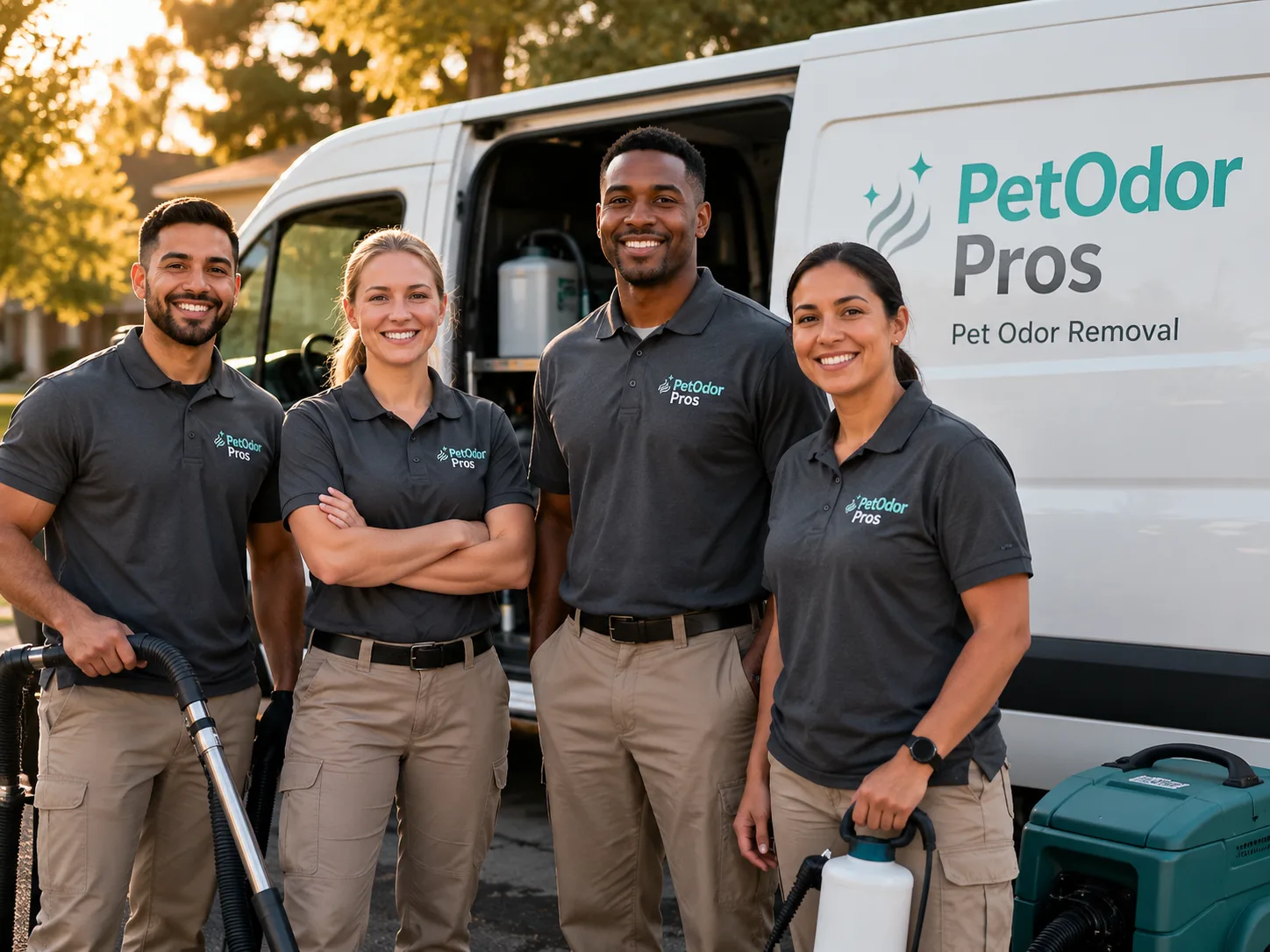 Pet Odor Removal team serving Langhorne, PA
